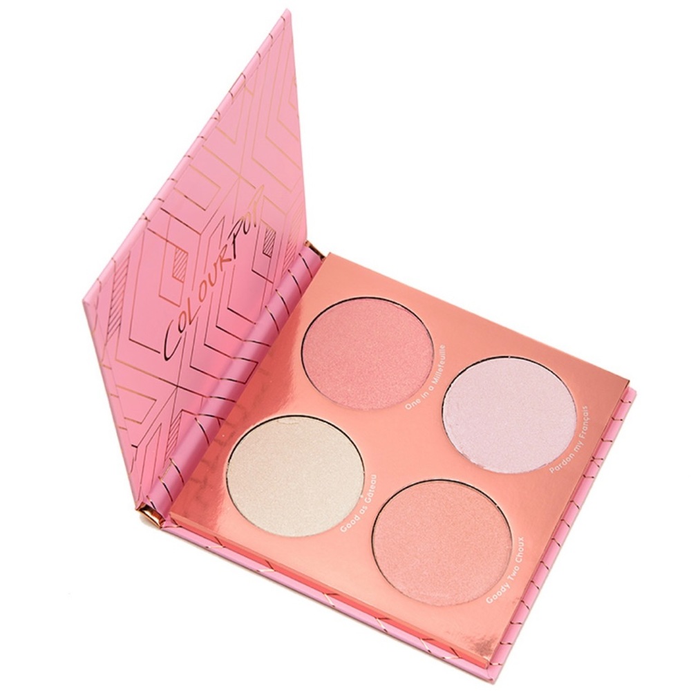 New in Box - ColourPop Crème de la Crème Pressed Powder Highlighter Quad